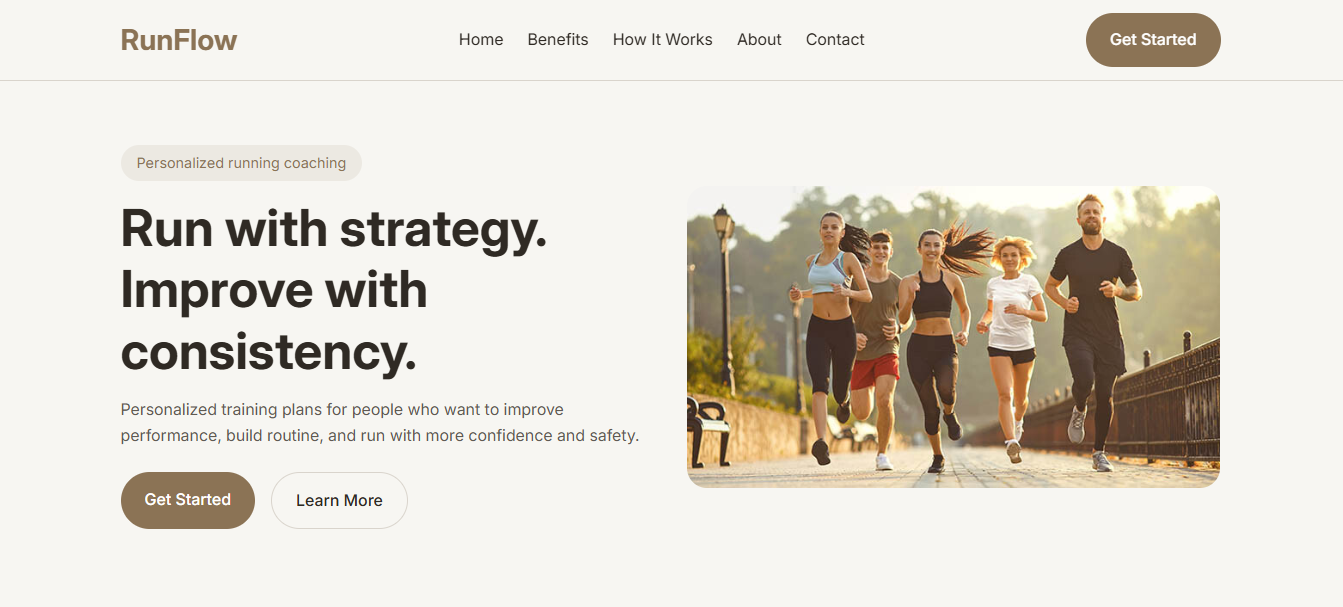 RunFlow Page